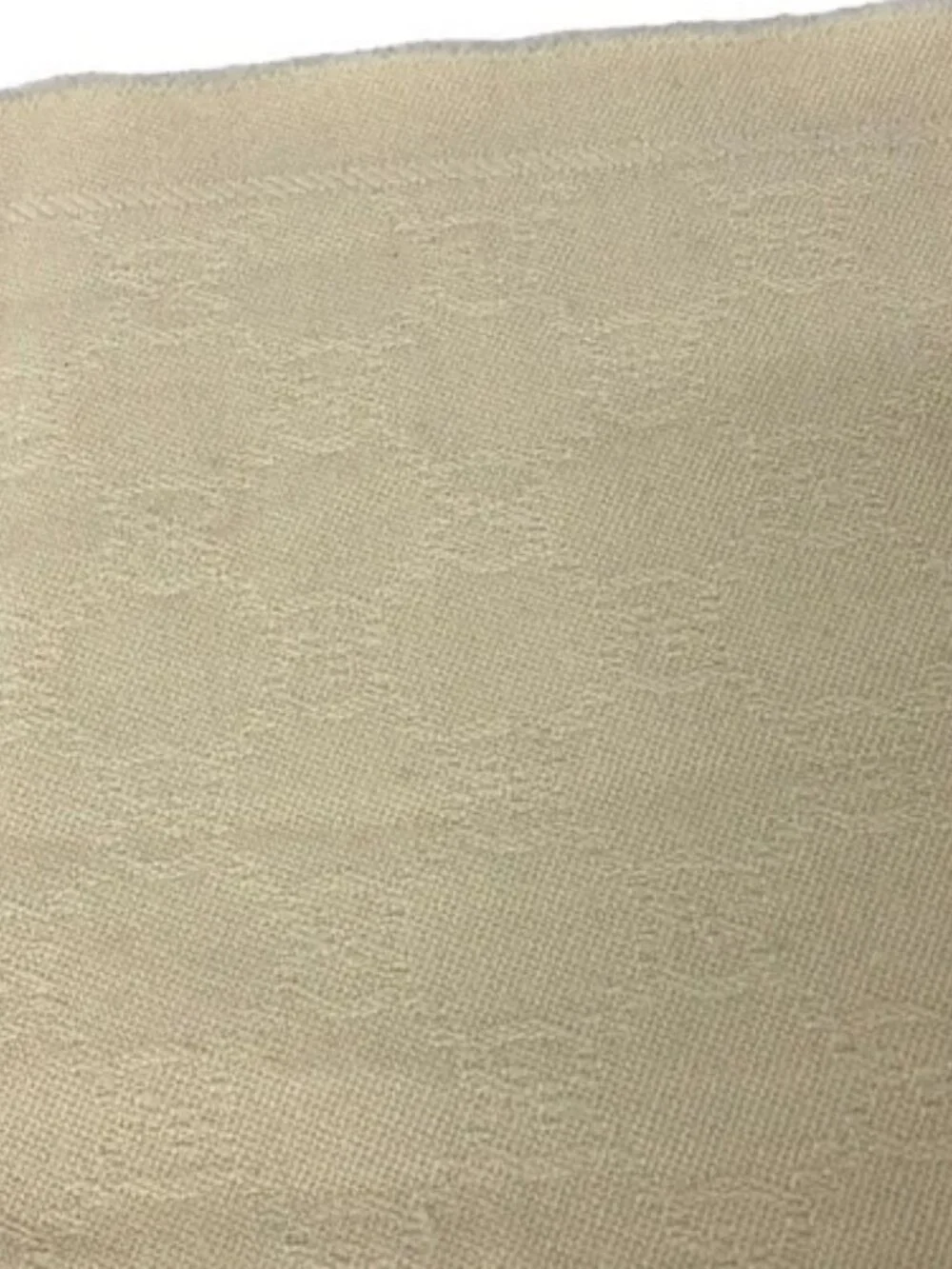 GUCCI Cream Wool Scarf